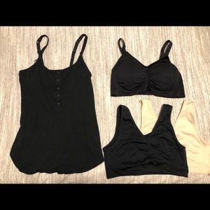 Nursing Bras & Cami (like new)